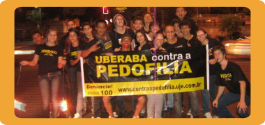 Somos notícia - Campanha Uberaba Contra a Pedofilia